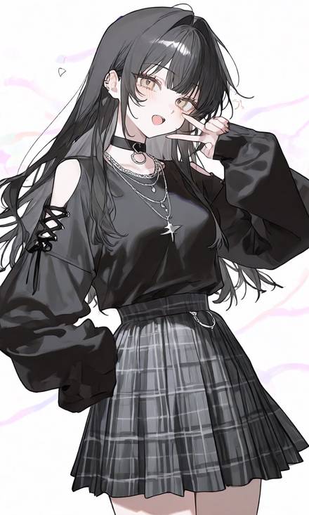 女性キャラ・衣装・外見 の生成例