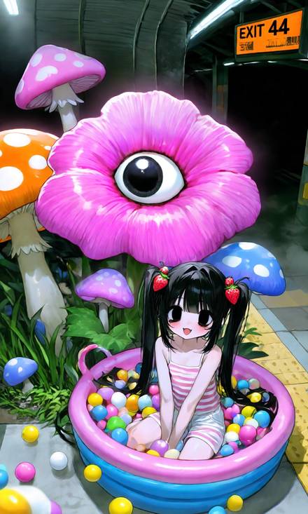 女性キャラ・シチュエーション の生成例