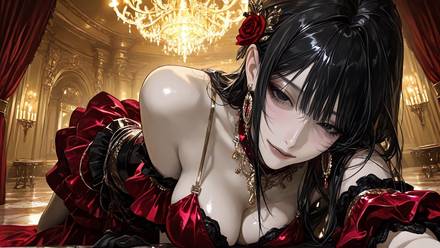 女性キャラの生成例 3