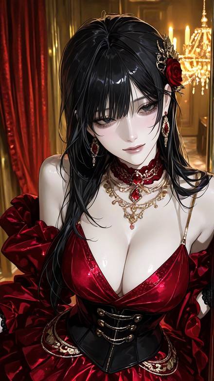 女性キャラ の生成例