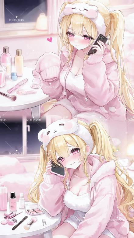 女性キャラ・シチュエーションの生成例 2