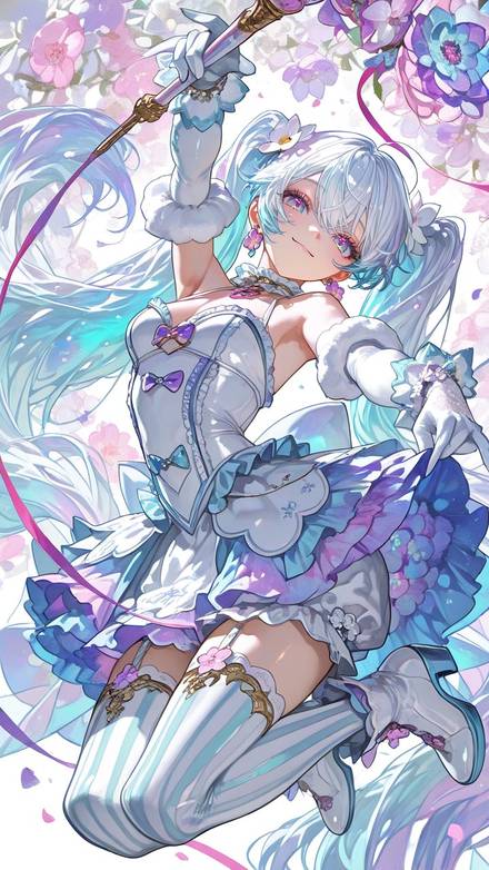 女性キャラ・衣装・外見の生成例 5