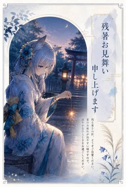 女性キャラ・衣装・外見の生成例 3
