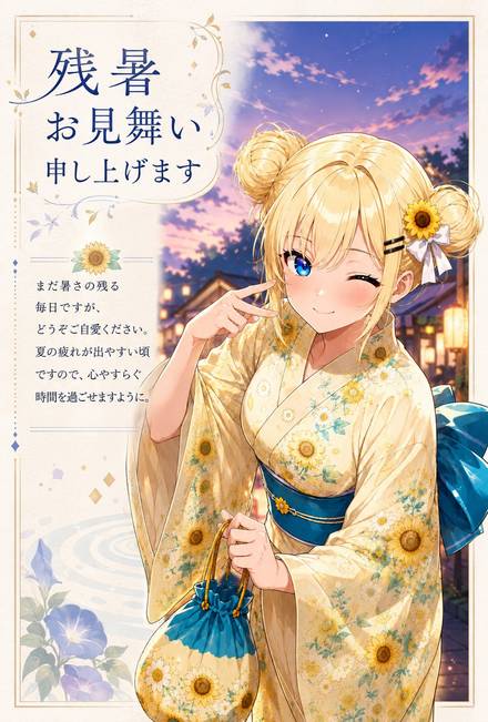 女性キャラ・衣装・外見 の生成例