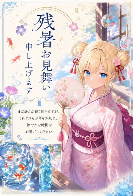 女性キャラ・衣装・外見の生成例 5