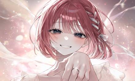 優しい・アニメ・イラストの生成例 2