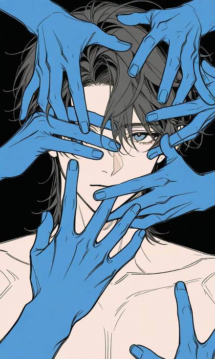 男性キャラ の生成例