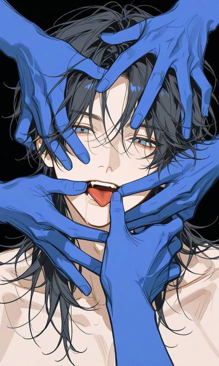 男性キャラの生成例 2