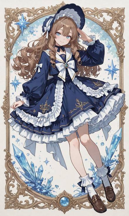 衣装・外見・アニメ・イラスト の生成例