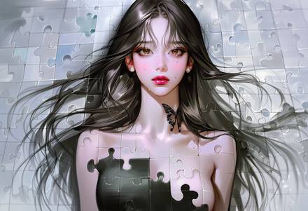 女性キャラの生成例 2