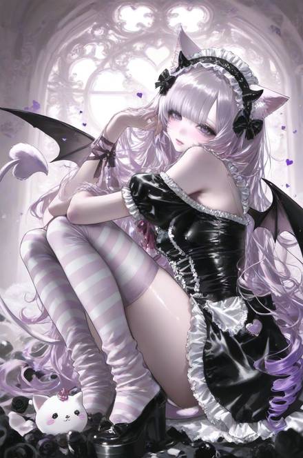 女性キャラ・悪魔・魔族の生成例 4