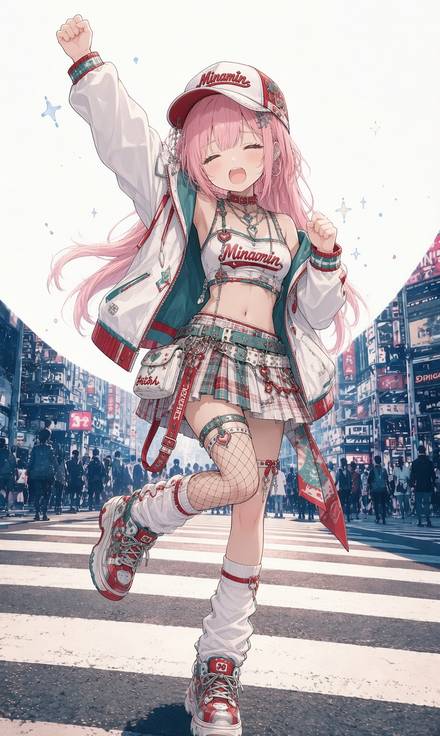 女性キャラ・ホスト・水商売の生成例 3