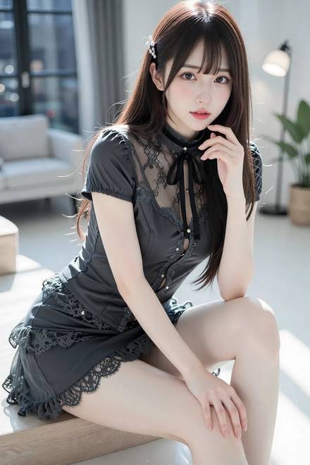 女性キャラ・衣装・外見の生成例 2