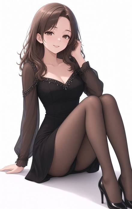 女性キャラ・衣装・外見 の生成例