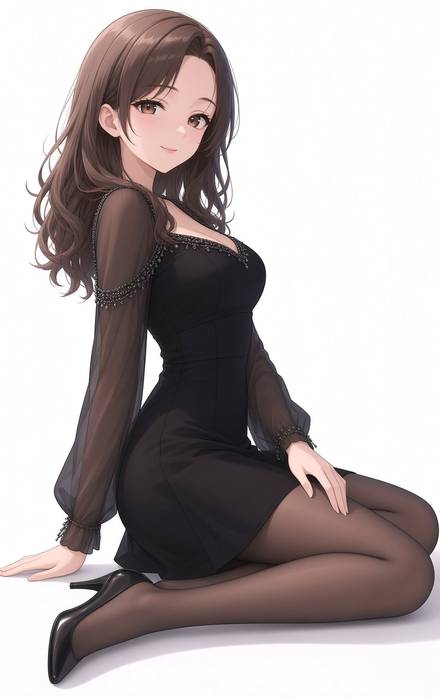 女性キャラ・衣装・外見の生成例 2