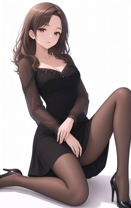 女性キャラ・衣装・外見の生成例 4
