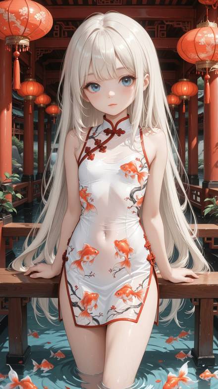 女性キャラ・衣装・外見 の生成例